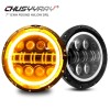 CHUSYYRAY 2025 New 7" inch Round LED Headlight High/Low for
