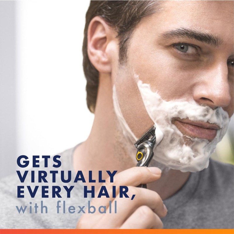 Gillette ProGlide Shield Razor Refills for Men, 4 Blade Refills