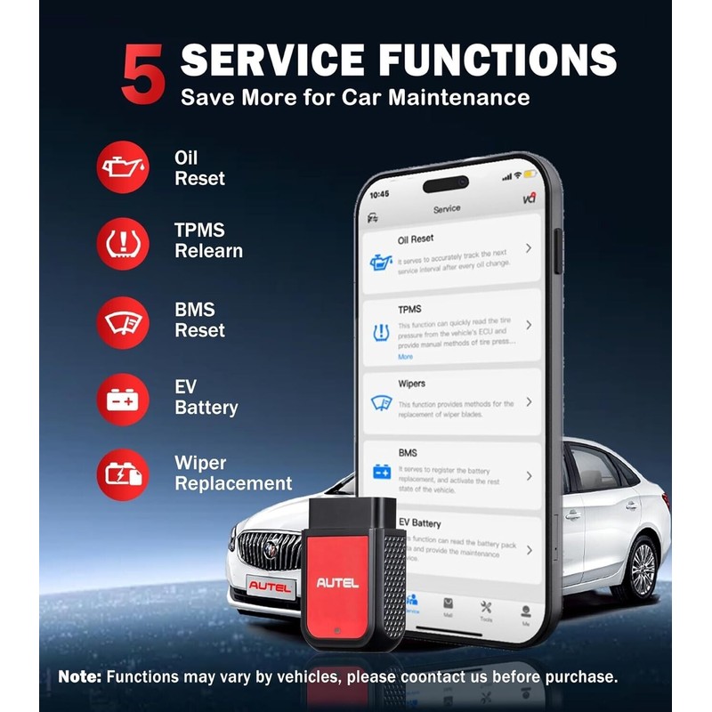 LAUNCH Foxwell Ancel Snap ON Autel OBD2 Scanner Autel MaxiAP