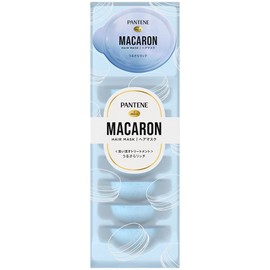 Pantene Macaron Hair Mask, Rinsing Treatment, Moisturizing Rich, 0.4 fl oz (12 ml) x 8 Packs
