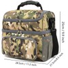 FlowFly Double Layer Cooler Insulated Lunch Bag Adult Lunch Box