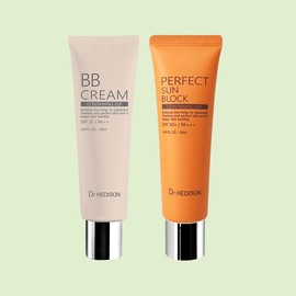 Anjumain Dr. Hedison BB Cream EGF BB Cream + Sun Cream 1 Set / 닥터헤디슨 BB크림 EGF 비비크림 + 썬크림 1세트