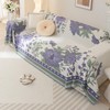 DREAMINGO Reversible Floral Sofa Covers Woven Chenille Couch Cover for