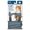 Catit Nylon Adjustable Cat Harness and Leash Set, Large, Blue