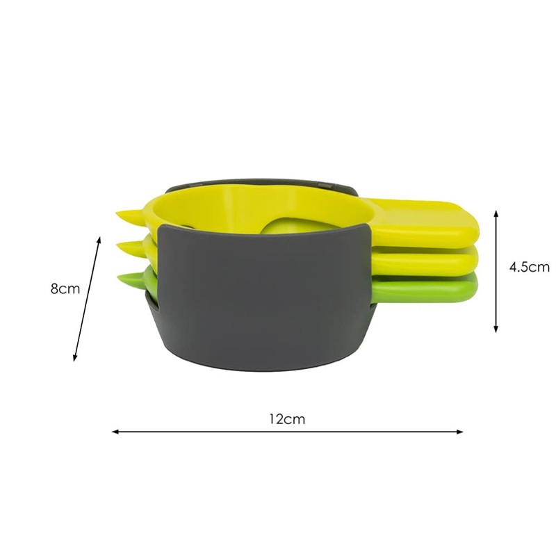 Calitek Peeler Set of 3 Vegetable and Fruit Peelers Straight