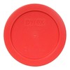 Pyrex 7200-PC 2-Cup Red Food Storage Replacement Lid - Made