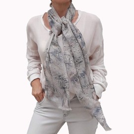 Lightweight Cashmere Scarf, Luxury Women Shawl, Natural Fabric, Modern Fashion Elegant Lady's Accessory, Original Gift Ideas, Birthday Gifts for Lady