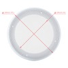 2PCS Speaker Grille Mesh,6.5/8inch Anti-Collision Audio Speaker Cover Shell Grills