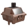 DUROCK Mocha Chocolate T1 Switches, Full POK T1 Tactile Switch