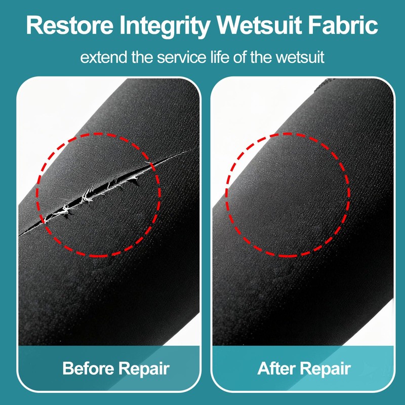 1DFAUL 120g Wetsuit Repair Glue, Flexible, Waterproof Sealant