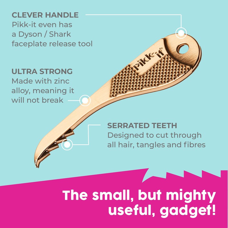 Pikk-It® Hair Removal Tool For Vacuum's and Hairbrushes – Easy