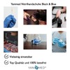 Yanimed Nitrile Disposable Gloves, Powder-Free, Latex-Free, Pack of 100, Blue,