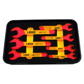 Laser 6048 Insulated Open Ended Spanner Set 7pc