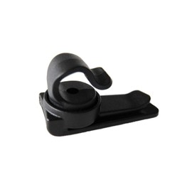 Hanks Surplus Replacement Hydration Pack Quick Connect Drinking Tube Hose Magnetic Clip Holder Black