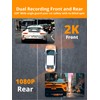 Kingslim Dash Cam Front and Rear with WiFi - Kingslim