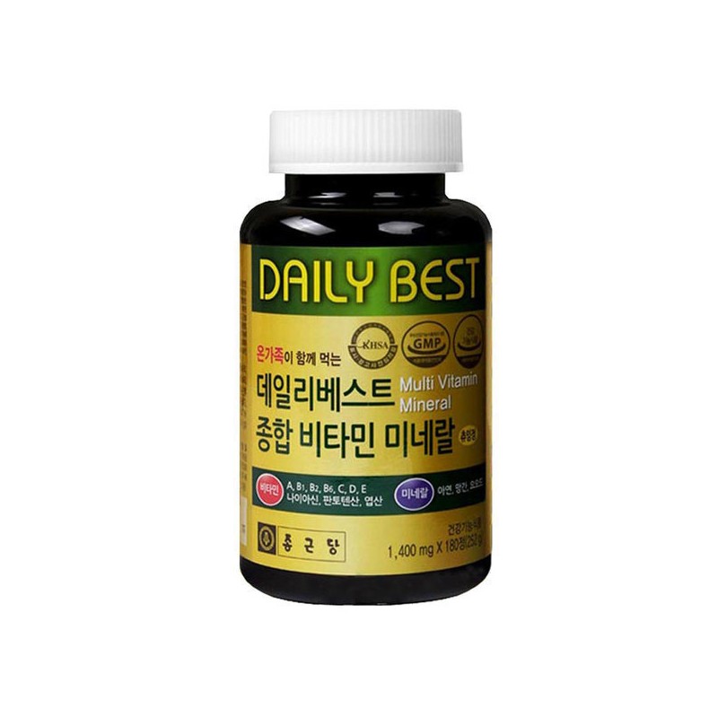 Chong Kun Dang Multivitamin 6-month supply of comprehensive nutritional supplement