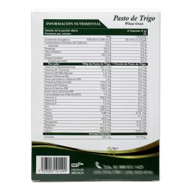 Pasto De Trigo (150 Caps) Margarita Naturalmente Sabor Sin Sabor