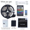 Xtreme Multicolored LED Strip Lights with Remote, 25 Foot RGBW