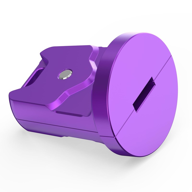 NICECNC Purple Key Cover Cap Key Head Cover Key Case
