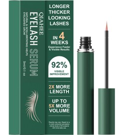 QIAHEE Eyelash Serum, Lash Serums for Thicker, Longer and Fuller Eyelashes, Eyelash Growth Serum