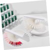 FOMIYES 1set Nail Practice Tips Display Board Lightweight and for
