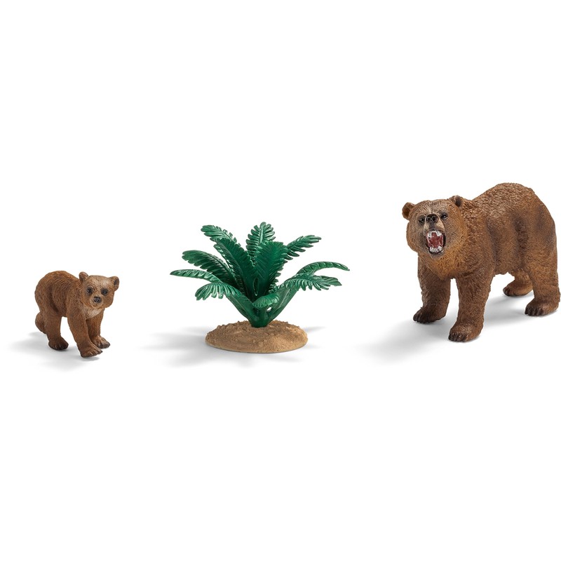SCHLEICH Grizzly Bear Set