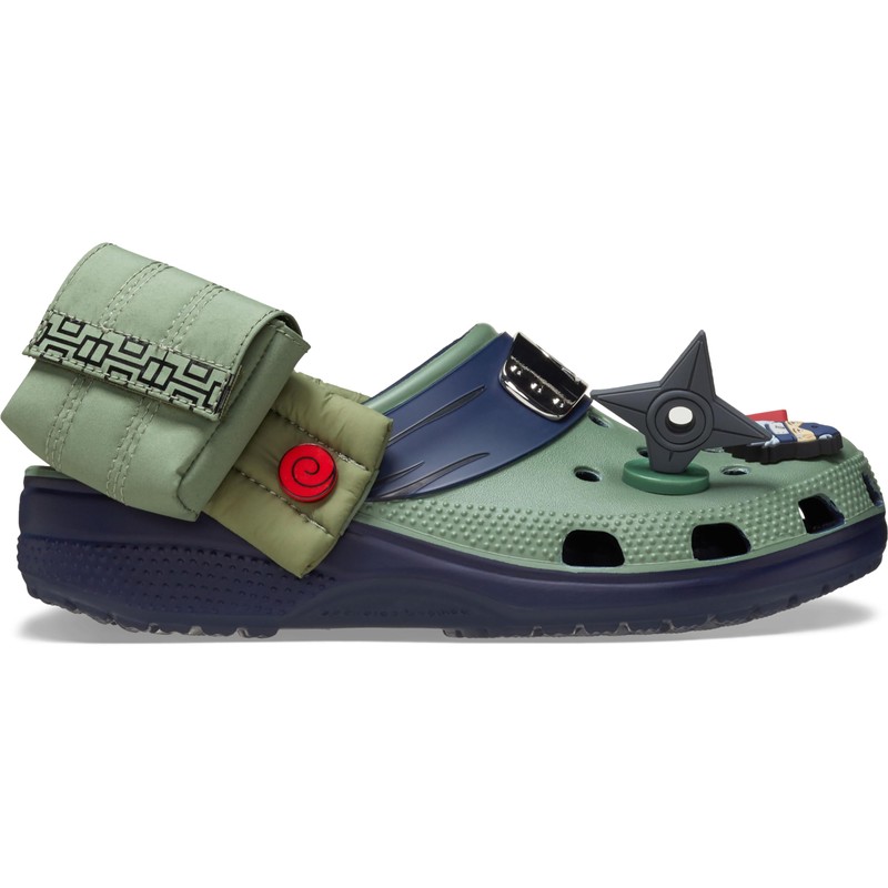 Crocs Unisex Naruto Classic Clog, Blue, Numeric_5 US Men