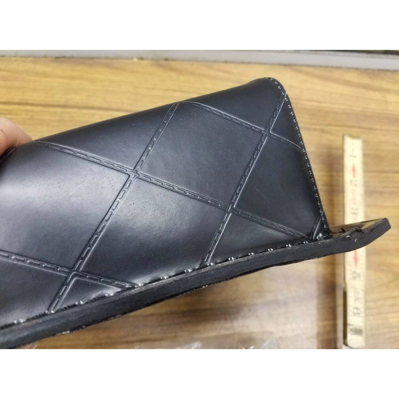 superior Black Diamond Solo P Pad Passenger Seat Harley chopper