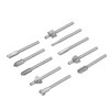 10Pcs Router Bit Set Large Capacity Chip Groove Nonstick Knives