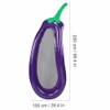 PVC Eggplant Shape Air Matress Swimming Pool Beach Inflatable Float