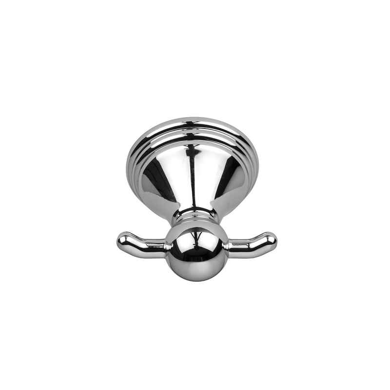 Croydex Westminster Wall Mounted Robe Hook with Zinc Alloy Construction,