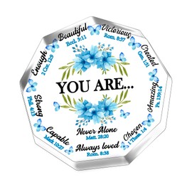 Christian Gifts for Women Inspiration Birthday Gifts for Girlfriend Sister Daughter Wife Stocking Stuffer Ideas Catholic Spiritual Religious Bible Verse Acrylic Plaque Decor for Her