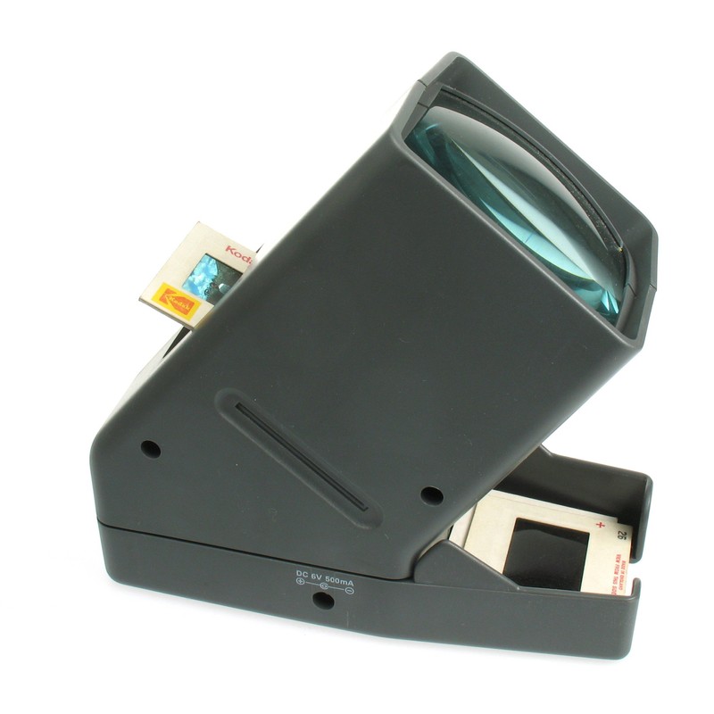 PHOTOLUX SV-3 LED Daylight Desktop Slide Viewer 3x Magnification for