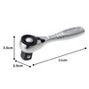 TONE RH4CHQS Compact Short Ratchet Handle (Quick Turn/Hold Type) Drive