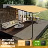 SUNNY GUARD Shade Cloth 4/6/8/10/12 FT Sun Shade Screen Fabric