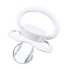 Landofgenie Large Teat Shield Dummy in Adult Size, White