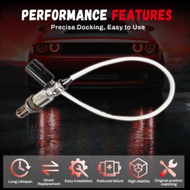 234-4380 Non-Heated Downstream O2 Oxygen Sensor Compatible with Altima Sentra Maxima Murano Rogue Quest G37, Replace 22690-EN200, 226A0-JA10C