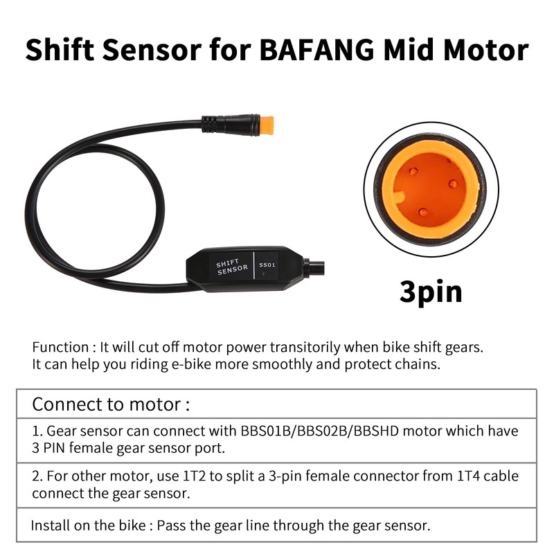 Gear Sensor for BBS01 BBS02 BBSHD Electric Bike Sensor Shift