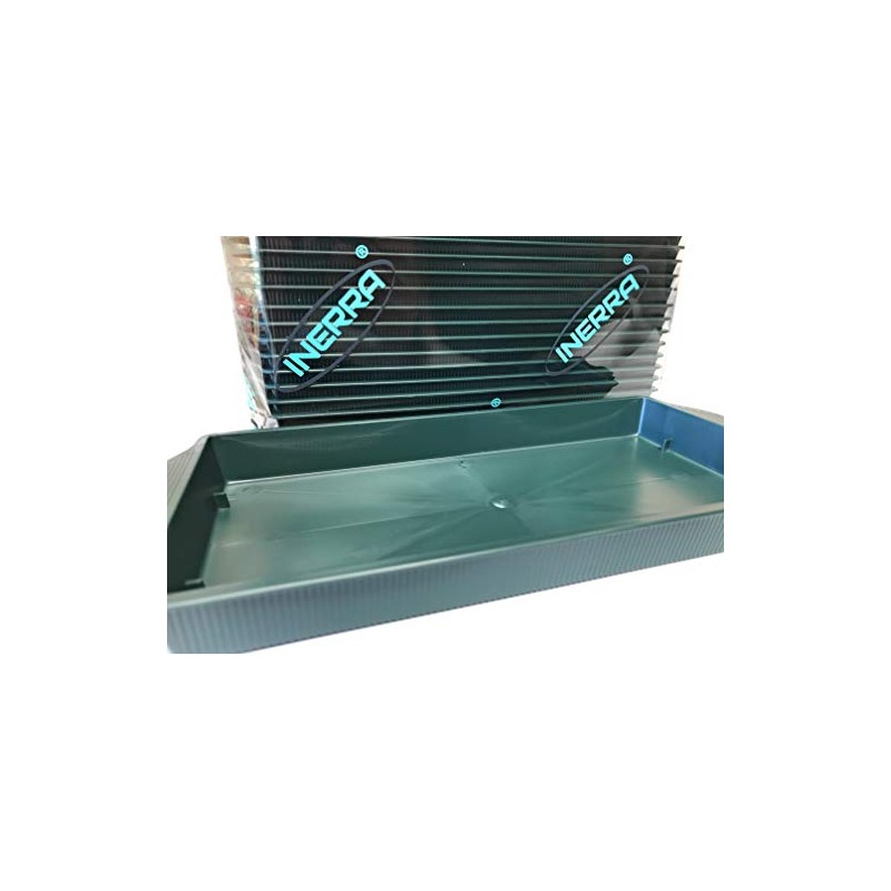INERRA Single Brick Trays - Green Plastic Florist Tray Dish