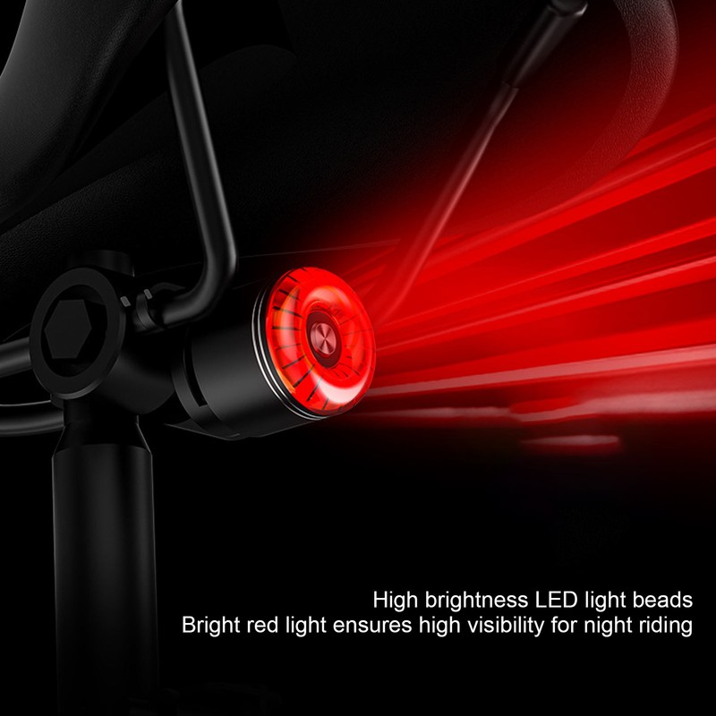 Bicycle Tail Light USB Rechargeable Waterproof Red LED Cycling Safety