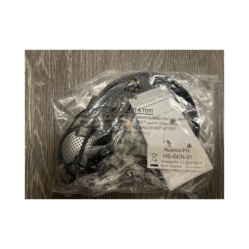 Andrea Communications NC-181VM USB On-Ear Monaural Computer Headset with Noise-c