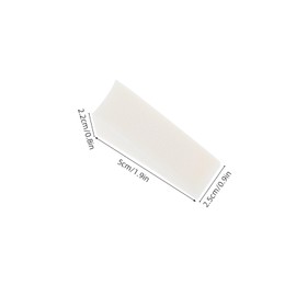 Beavorty 40Pcs Mini Triangle Shaped Makeup Sponges for Precision Application for Foundation Blush and Nail Art for Detail Work and Travel