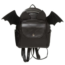 Banned Bat Wing Backpack Waverley Faux Leather Gothic Cute Kitch Vegan