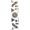 14 Sheets Temporary Gold and Silver Tattoo Bracelet Tattoo Metallic
