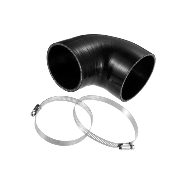 Motoforti 1 Pc 3.5" ID to 4.02" ID Universal 90