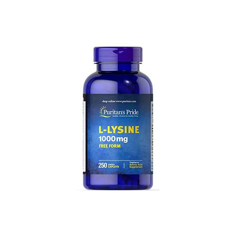Puritan's Pride L-lisina 1000 mg-250 cápsulas (6013)