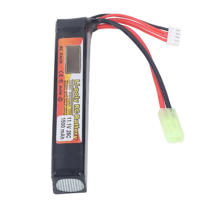 Water Sprayer Lipo Battery 11.1V 25C Discharge Rate 3S 1500mAh