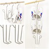 Stainless Steel Shoe Drying Rack 4 Pack, Shoe Hanger(A)