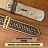 DANIEL'S ARTPLANET Western Belt for Men Full Grain One Piece
