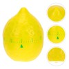 Ciieeo 2pcs Cartoon Kitchen Timer Lemon-Shaped Mechanical Countdown Timer for
